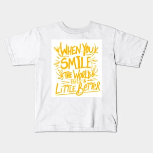 Just Smile Kids T-Shirt